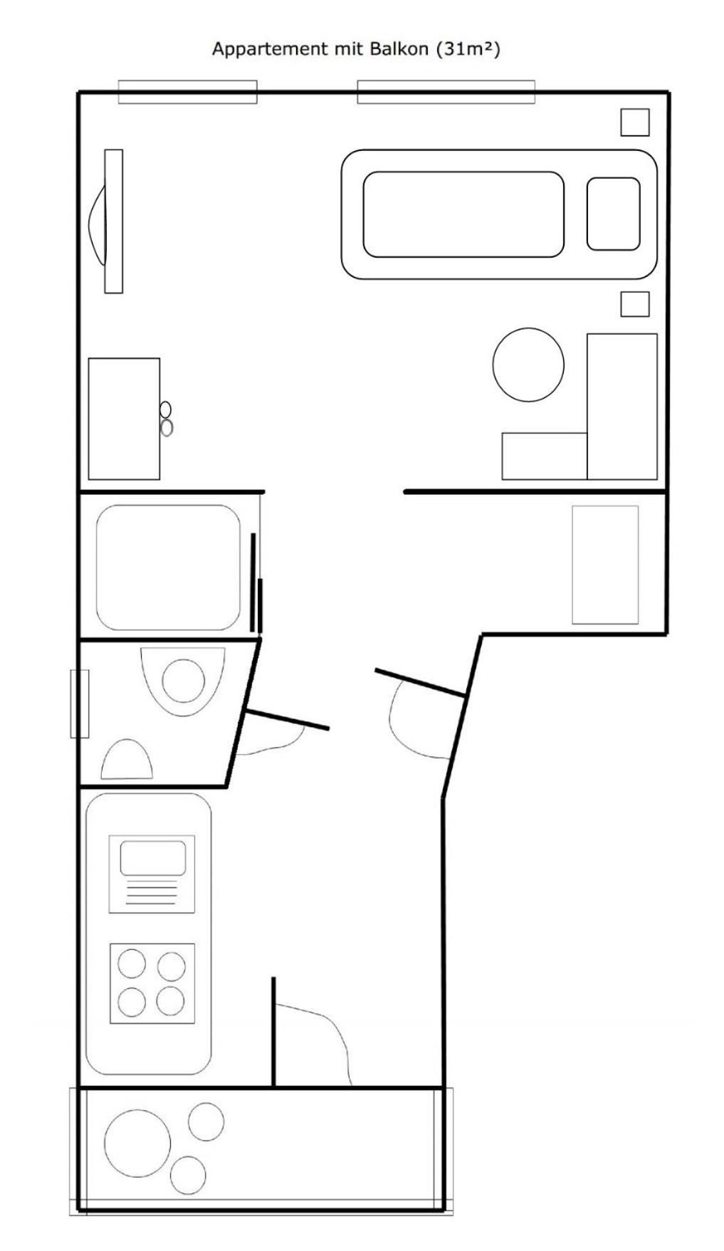 Citywohnungen Halle  Room photo